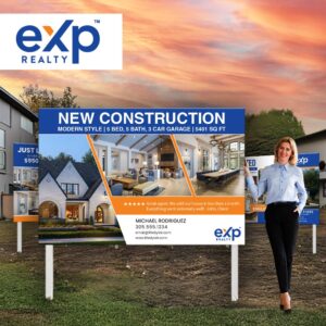 eXp Realty Large Lot Signs