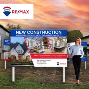 Remax Large Lot Signs