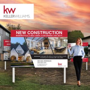 Keller Williams Large Lot Signs
