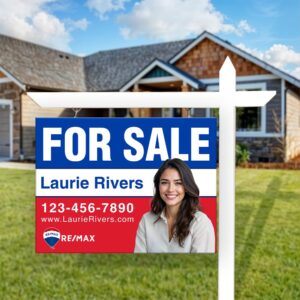 Remax Post Sign
